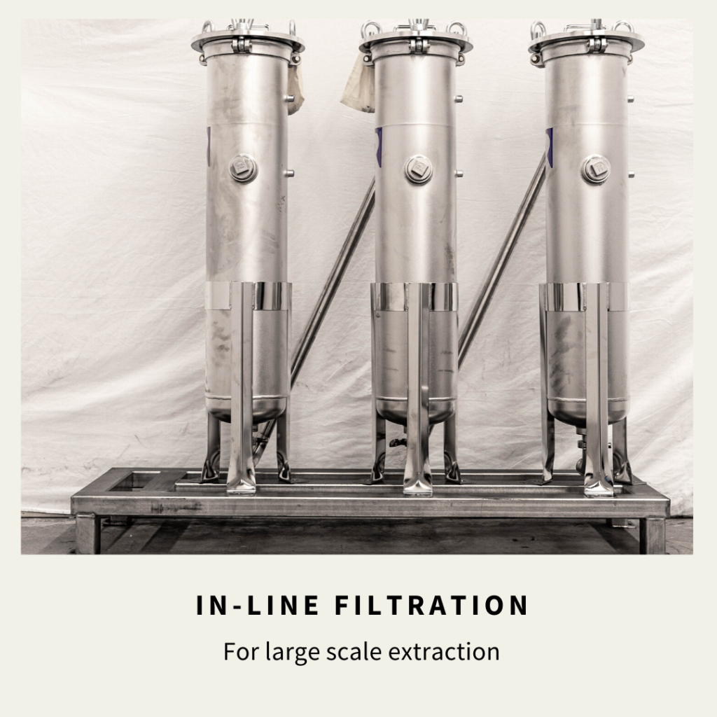 Filters for cannabis extraction