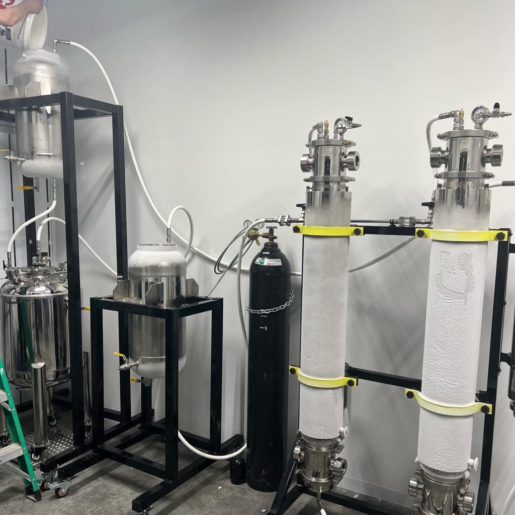 Extraction Machines that are fully certified assembled by C1D1 Labs and Butane Extraction Equipment