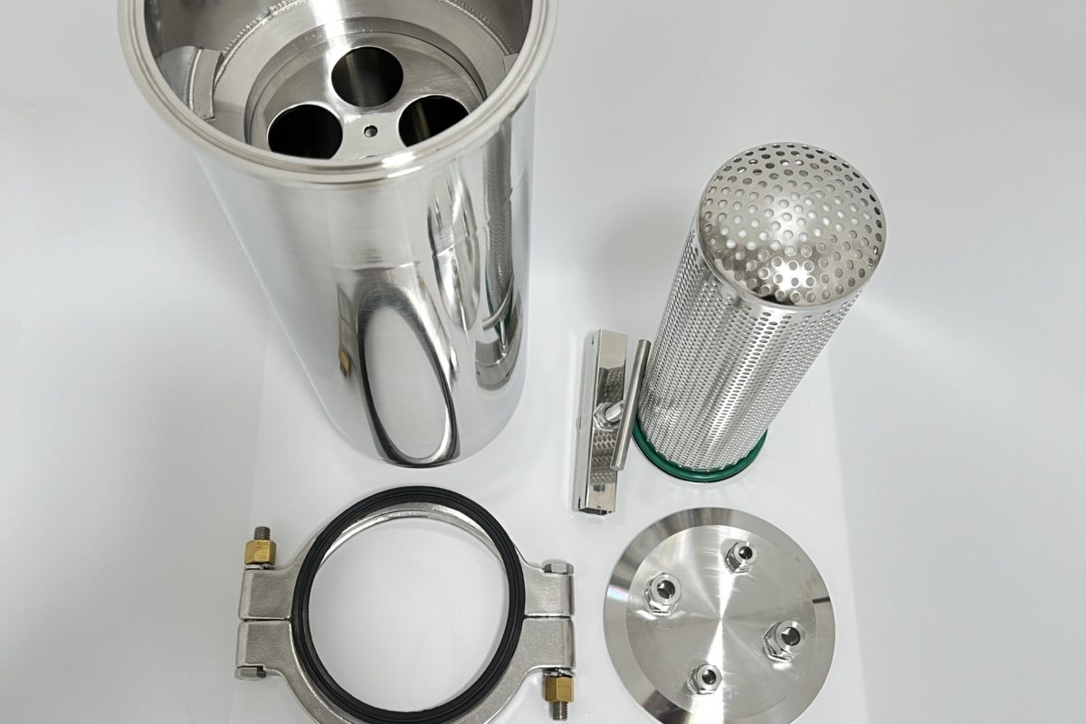 Butane Extraction equipment filters by C1D1 Labs