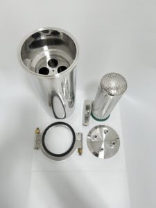 Butane Extraction equipment filters by C1D1 Labs
