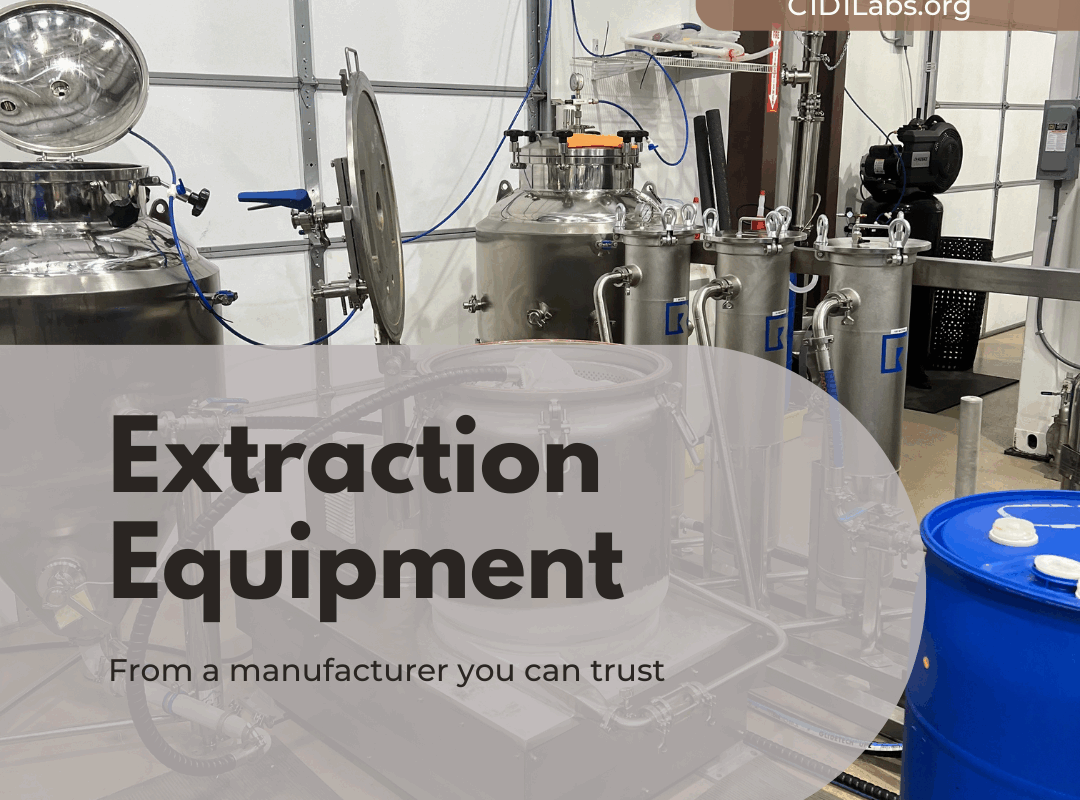 BHO Extraction equipment by C1D1 Labs