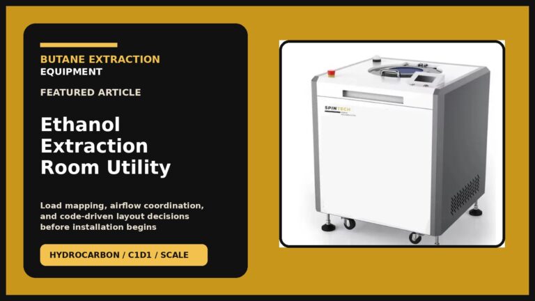 Ethanol Extraction Room Utility Planning - featured image