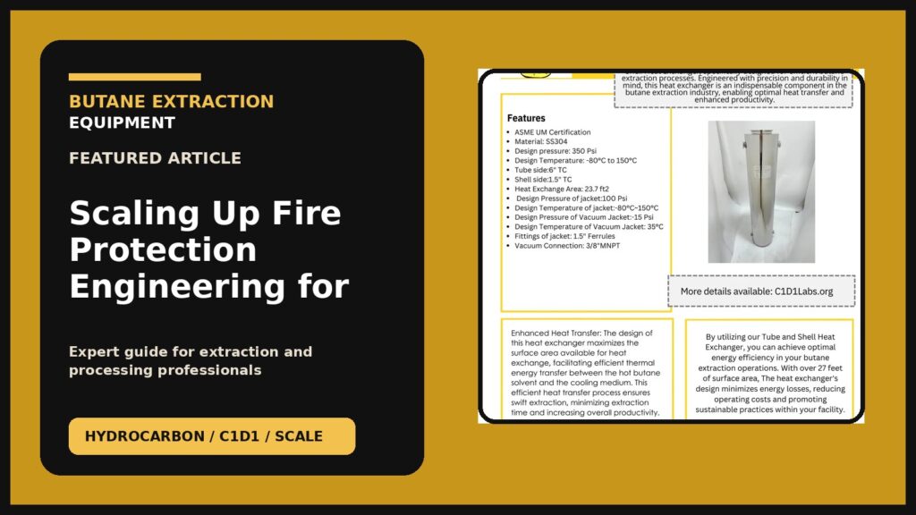 Scaling Up Fire Protection Engineering for Commercial C1D1 Labs - featured image