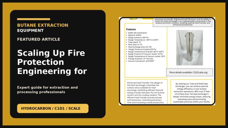 Scaling Up Fire Protection Engineering for Commercial C1D1 Labs - featured image