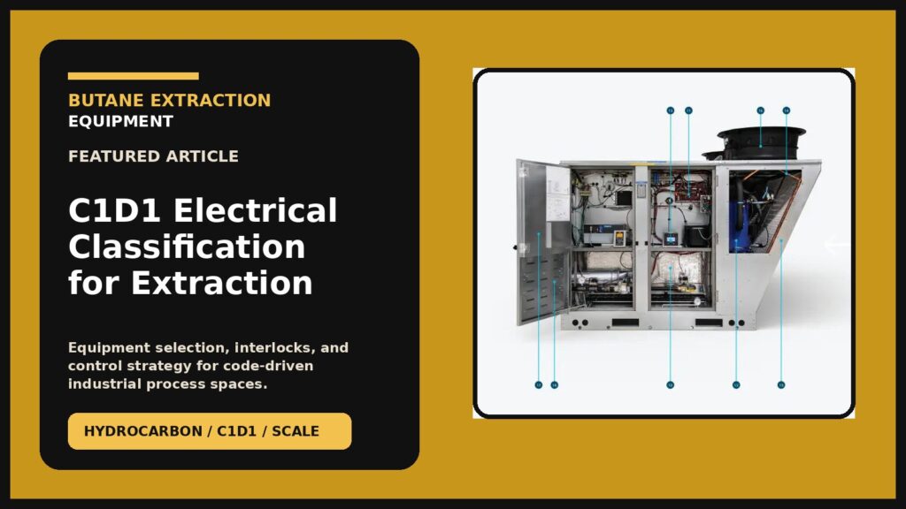 C1D1 Electrical Classification for Extraction Rooms - featured image