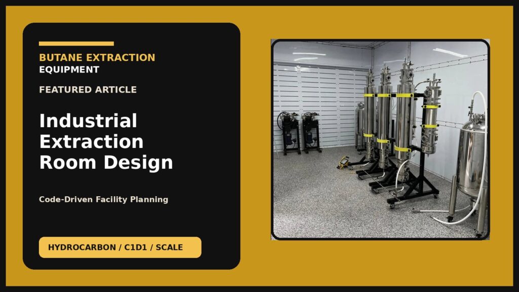 Industrial Extraction Room Design - featured image