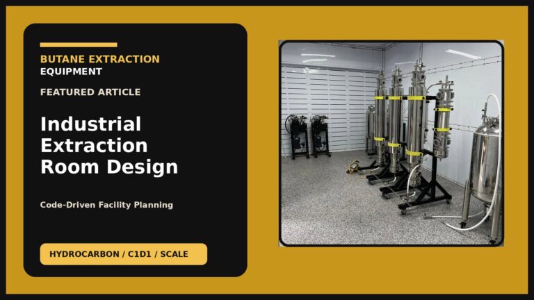 Industrial Extraction Room Design - featured image