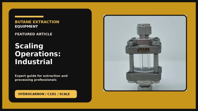 Scaling Operations: Industrial Extraction Room Design and Capacity Planning - featured image