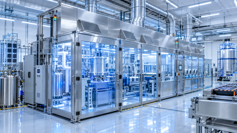 modular high hazard rooms support safer battery manufacturing and superconductor fabrication